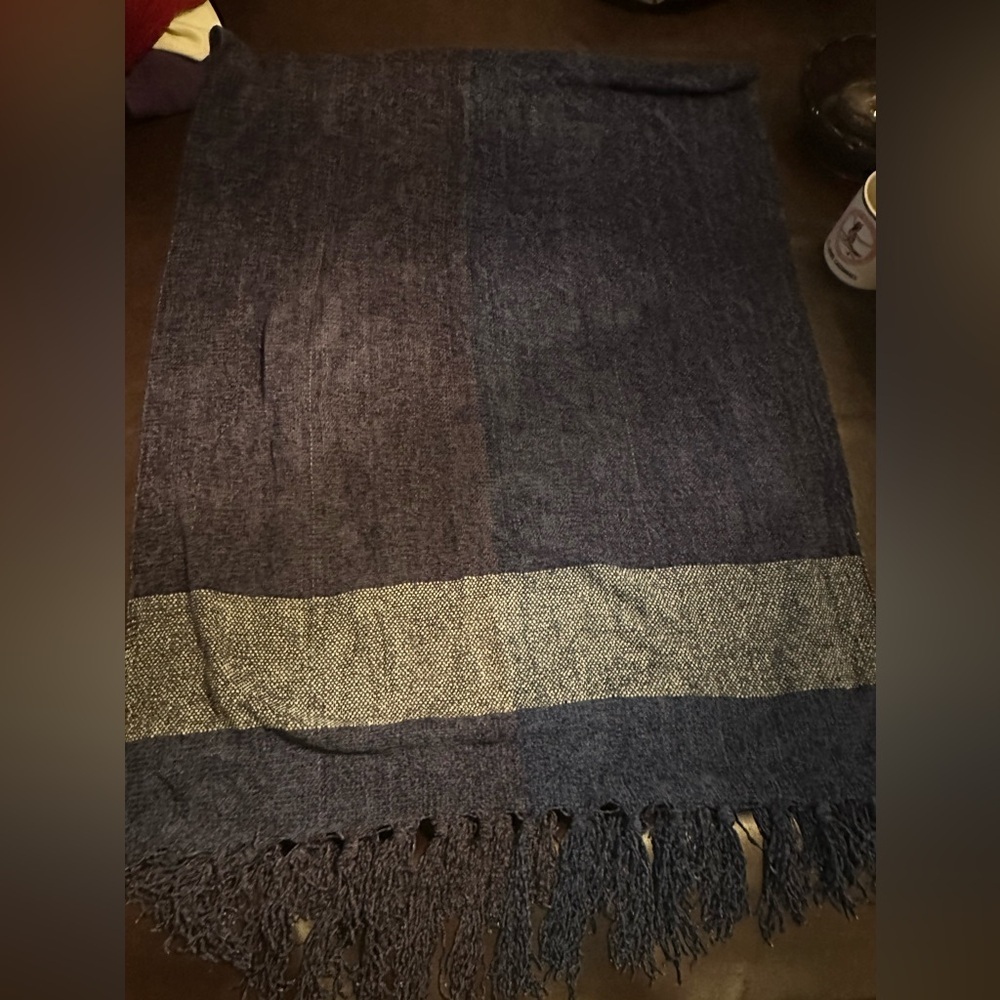 Chenille shawl